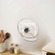 thumbnail image 4 of Kitchen Wall Mounted Shelf Organizer | Plastic Storage Rack for Pots Lids Spices Utensils | Space-Saving Multi-Purpose Design | Secure Slot Holder | 1 Pack | Durable Exquisite Décor, 4 of 5