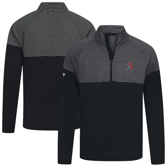 Men's Levelwear Black Arizona Diamondbacks Classic Stripes Insignia 2.0 Pullover