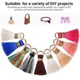 thumbnail image 3 of unbranded 50Ud Tassels Para Artesanía Multicolor Ideales Para Adornos, Llaveros Y Proyectos DIY, 3 of 8