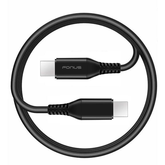 10ft Long USB-C Cable for Samsung Galaxy Z Flip5/Flip4/Flip 3 5G - PD Fast Charger Cord Power Wire (Type-C to Type-C) Sync Black for Galaxy Z Flip5/Flip4/Flip 3 5G