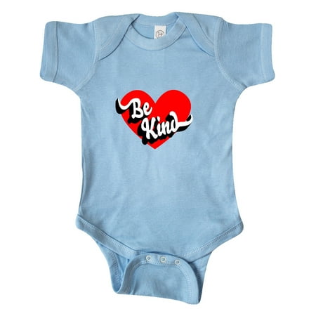 

Inktastic Be Kind Big Red Heart Gift Baby Boy or Baby Girl Bodysuit