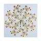 thumbnail image 2 of Cuadros Decorativos Kit de bordado de manualidades de reloj de pared Floral con pintura de diamante en forma especial DIY Ndcxsfigh Nuevos Originales, 2 of 8