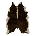 thumbnail image 2 of Contemporary Home Living 3.75' x 5' Brindle Animal Printed Faux Cowhide Area Throw Rug - Brown and, 2 of 7