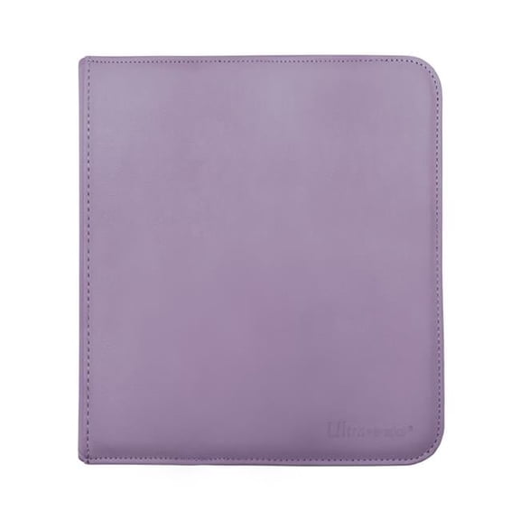 12 Pocket Pro Zippered Binder, Purple