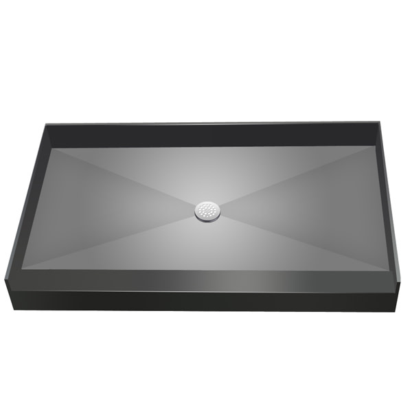 Tile Redi 3060CSPVC Black Redi Base 30" X 60" Rectangular Shower Base
