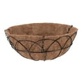 Mainstays 14inch Metal Hanging Plant Basket with CocoFiber Liner