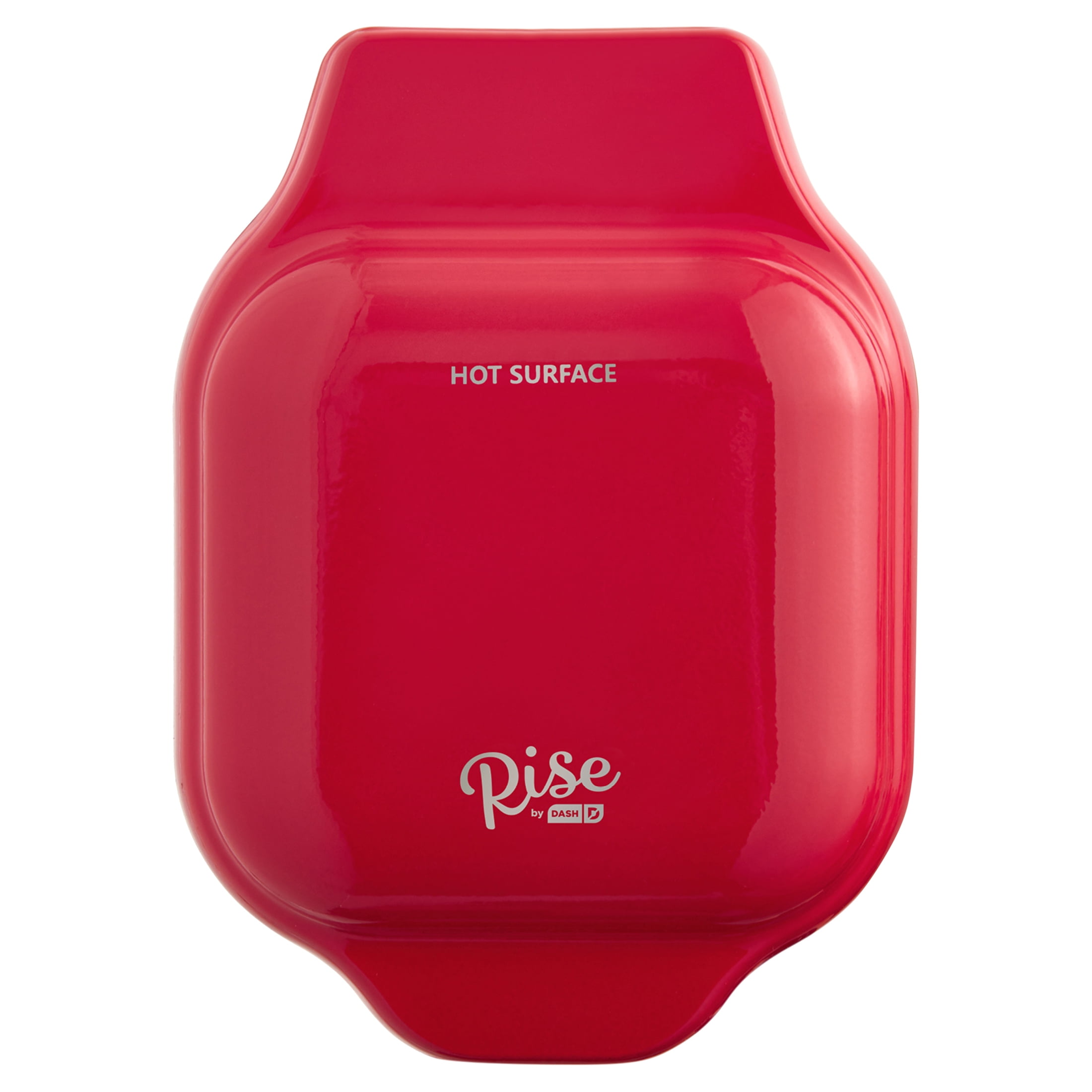 dash mini waffle maker red