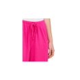 thumbnail image 3 of RILEY&RAE Womens Pink Stretch Tie Drawstring-waist Ankle Wide Leg Pants XS, 3 of 4