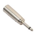 thumbnail image 4 of 10 Piezas 3Pin XLR a 6.35mm Adaptador Convertidor de Enchufe Accesorios para Audio, 4 of 7