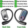 thumbnail image 3 of Auriculares inalámbricos de oído abierto ZEAHOT AI Translation Earbuds, 2 pares, 3 of 7