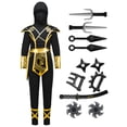 thumbnail image 3 of Disfraz de Ninja de Halloween de Spooktacular Creations para niños de 10 a 12 años, 3 of 7