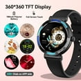 thumbnail image 3 of Smart Watch HD 466*466 Fitness Tracker Bluetooth Calls(Answer&Make) Outdoor IP67 Waterproof 100+ Sport Modes Multimedia Message Reminder Weather Smartwatch Women, 3 of 9