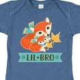 thumbnail image 4 of Inktastic Little Brother Woodland Fox Lil Bro Boys Baby Bodysuit, 4 of 5