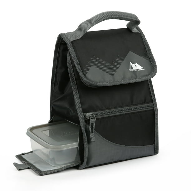 Arctic Zone Hi Top Dual Compartment Power Pack Lunch Bag with BPA Free