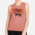 thumbnail image 2 of Drippy Spooky Babe Women's Muscle Tank 2X-Large Desert Pink, 2 of 5