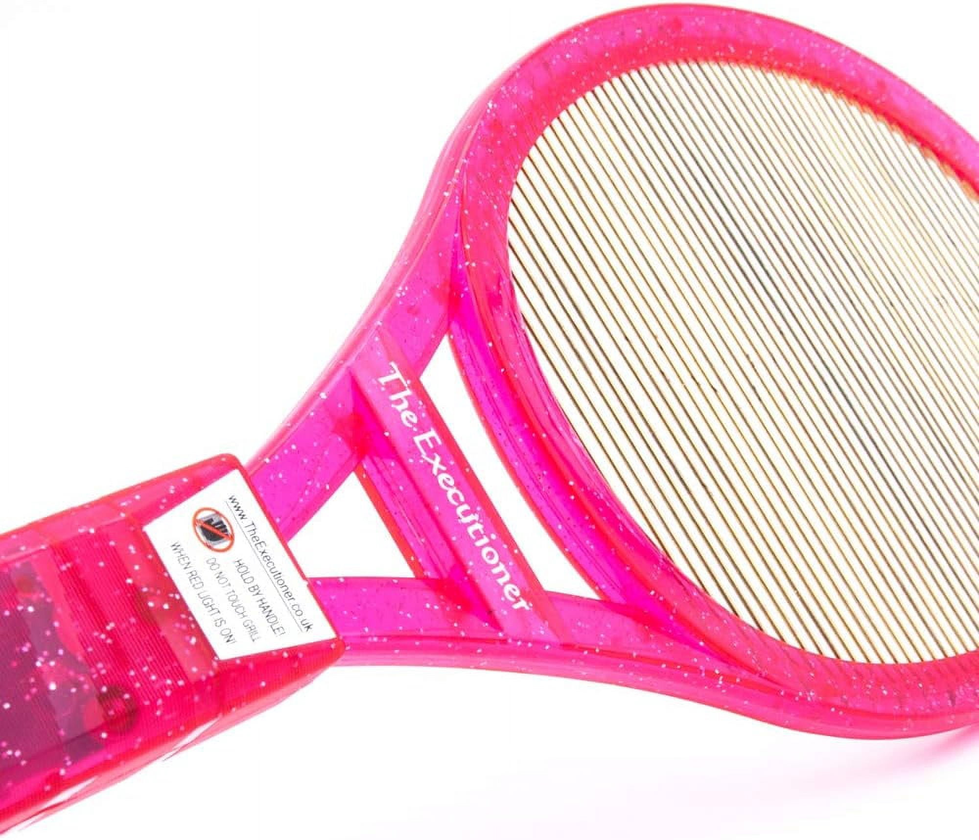 The Executioner Pink Fly Swatter Racket Mosquito Bug Zapper 50cm Long