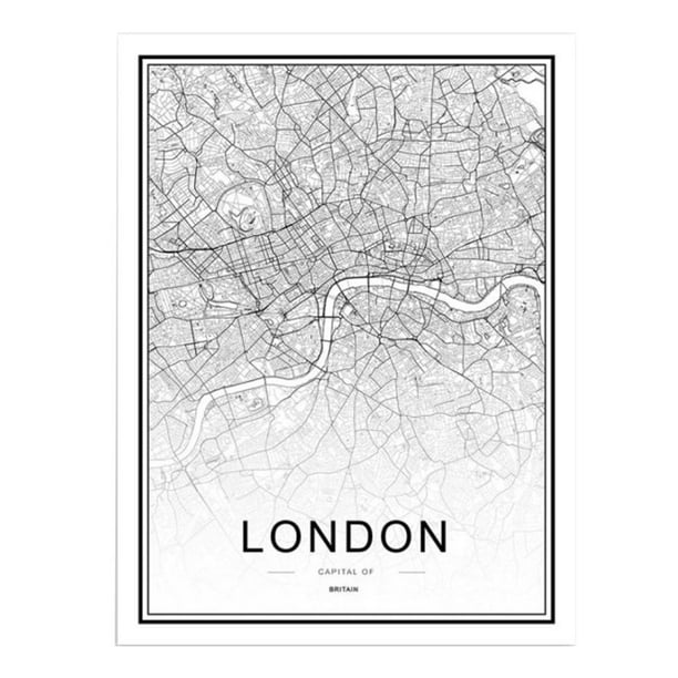 Póster de de Ciudades Famoso, Decoración para hogar de , Artístico 3 21x30cm