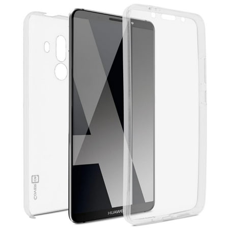 CoverON Huawei Mate 10 Pro Case, SlimGuard Series Slim Fit Premium Full Body Phone Cover - HD Clear