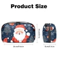 thumbnail image 5 of Santa Claus Digital Pouch with Oxford Cloth, Waterproof, 5.9x9.44x3.14 in, for Hard Drive Bags, USB Pouch, Charger Cord Organizer, Cable Organizer Clips, 5 of 6