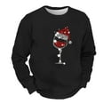 thumbnail image 4 of LIUJUNSHOP Vintage Men's Crewneck Sweatshirt Men's Christmas Glass Themed Casual Style Hoodless, 4 of 4