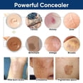 thumbnail image 3 of Tattoo Cover Up Makeup Waterproof Maximum Coverage No Smudge Concealer Set for Swimming Weddings Scars Dark Spots Two-Tone Blendable Light to Dark, 3 of 7