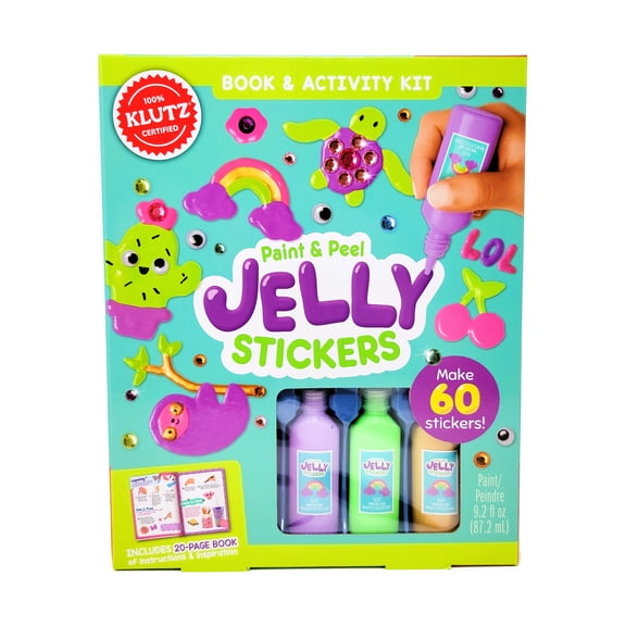 Klutz Paint & Peel Jelly Stickers