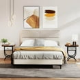 thumbnail image 4 of Costway 2 PCS Side Table with Fabric Drawer Carved Metal Frame End Table Nightstand, 4 of 10