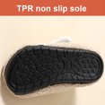 thumbnail image 3 of Pantuflas planas y cálidas fdgzhd (Beige talla 32-33 longitud interior 19 cm), 3 of 9