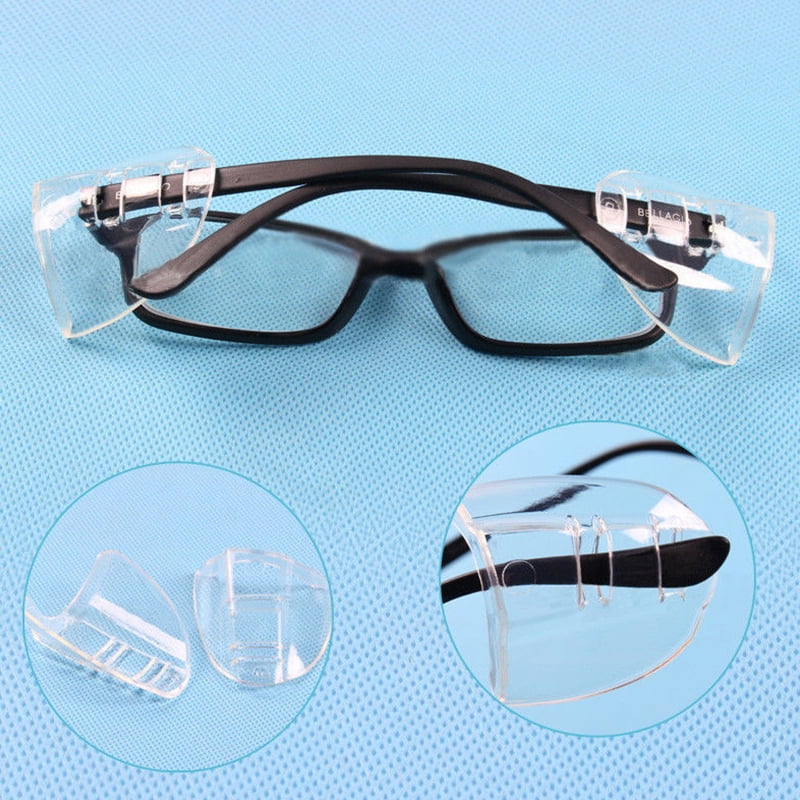 Universal Flexible Side Shields Safety Glasses Goggles Eye Protection 1 Pair Walmart