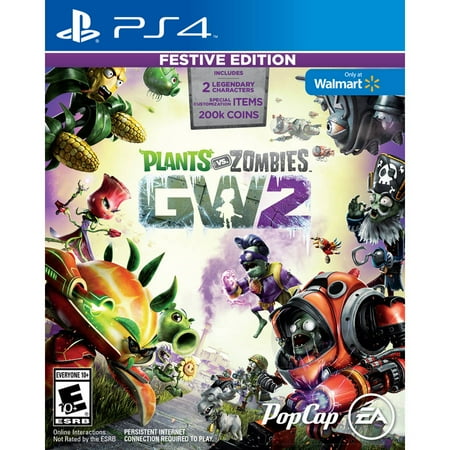 Plants vs Zombies: Garden Warfare 2 w/ Bonus Content, Electronic Arts, PlayStation 4, 014633737516