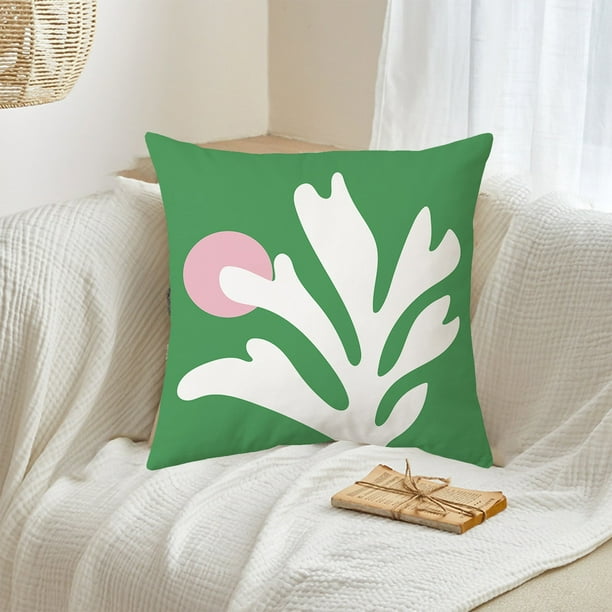 Juego de Almohadas de Estilo bohemio Xihbxyly Cojín de oficina con Estampado botánico para sofá