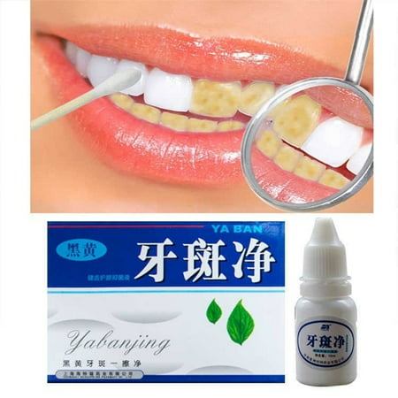 Teeth Whitening Quick Effect to Yellow Dental Plaque Dental Tattoo Black Stained Toothpaste Liquid Tooth Paste (Best Whitening Toothpaste For Yellow Teeth)