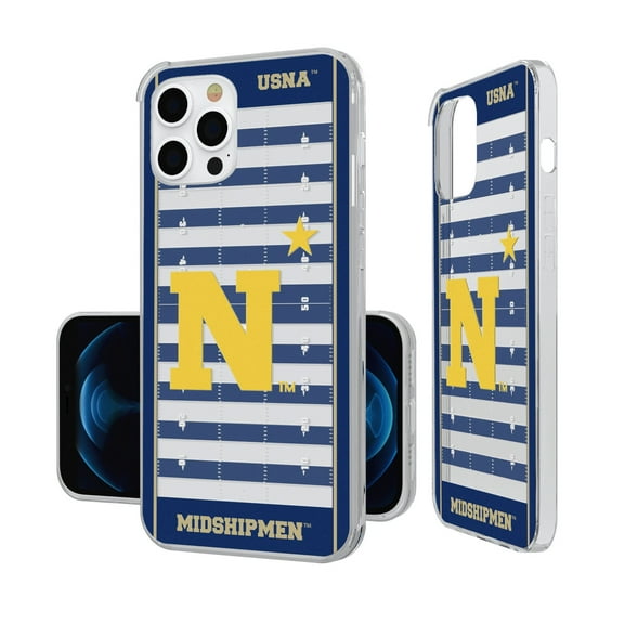 Navy Midshipmen iPhone Field Design Clear Case