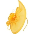 thumbnail image 4 of Fascinators Hat Flower Tea Party Hats for Women Feather  Hat for Wedding, 4 of 4