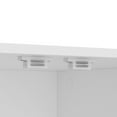 thumbnail image 5 of NARTRU Cat Litter Box Enclosure, Hidden Washroom Storage Cabinet Furniture,White, 5 of 8