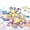 0.8in 100pcs, variant on Double-Sided Mini Rainbow Holographic Acrylic Sheet Squares, Reflective Mosaic Tiles for Crafts, Suncatchers, Resin Art, Scrapbooking, DIY Decorations, Smooth Edge Acrylic Pieces