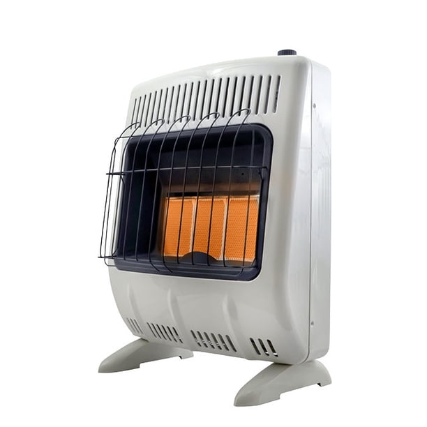 Mr Heater 20k Btu Vent Free Radiant Propane Heater W Blower Heats 500 Sq Ft Walmart Com Walmart Com