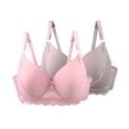 thumbnail image 1 of Women's Wire Bra, Plus Size Full Coverage Underwire Bra, T-Shirt Bra for Everyday Comfort and Support, 1 of 6