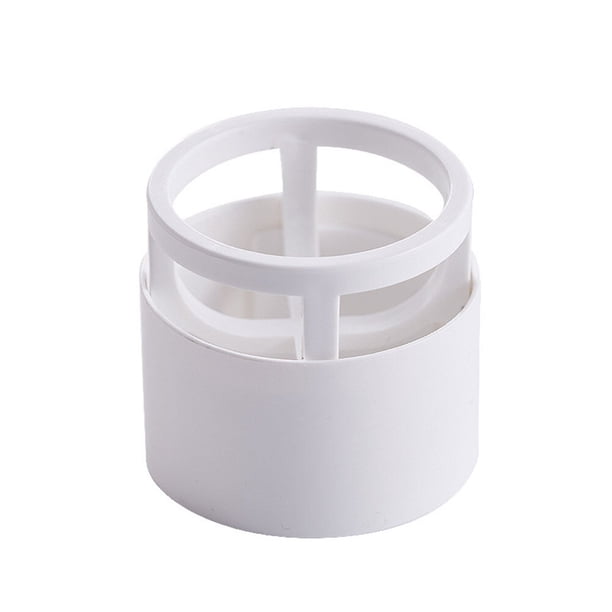 Soporte de esponja de maquillaje de belleza práctica delicada para uso de sujeción (blanco)