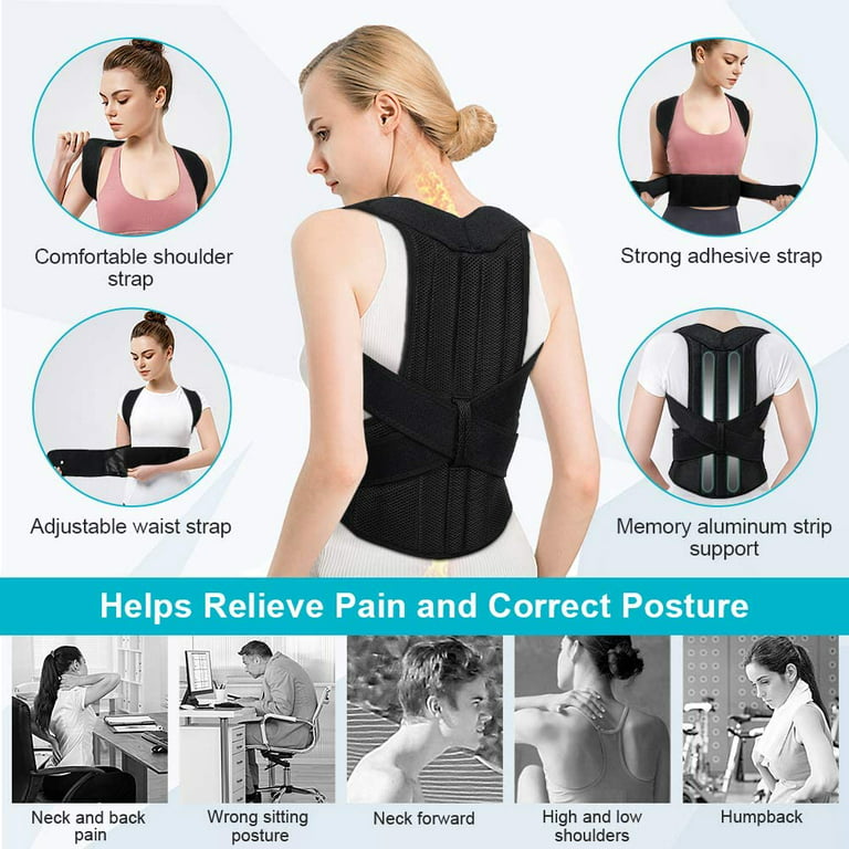 TruHabit Posture Corrector for Women  Back Support Belt for Back Pain,  Posture Belt & Shoulder