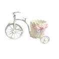 thumbnail image 3 of Aaihamo 2Pcs Bicycle Decorative Flower Basket, Vintage Miniature Rattan Tricycle Bike Figurine, Rustic Multi Functional Storage Basket for Party Decoration Pots, 3 of 9