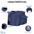 thumbnail image 3 of Bolsa De Almacenamiento Con Organizador Para Carriola Bebe Azul Mom Gaon B11, 3 of 8