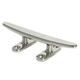 thumbnail image 4 of kurtrusly 8" Boat Stainless Steel Rope Cleat Open Base Low Flat Marine Grade Polished, 4 of 9