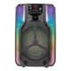 thumbnail image 4 of Bocina Bluetooth De 8″ Luces Led Recargable Con Asa Y Ruedas Radio Y Micrófono, 4 of 5