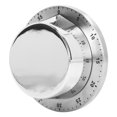 thumbnail image 3 of Kitchen Mechanical Timer, 304 Stainless Steel Clear Scale Loudly Ringing Accurate Kitchen Countdown Timer  For Cooking For Parents White, 3 of 8