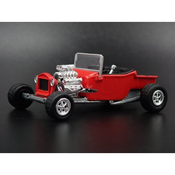 Open Box 1923 23 FORD T BUCKET HOT ROD RED 1/64 SCALE COLLECTIBLE DIORAMA DIECAST MODEL CAR