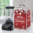 thumbnail image 5 of HELLHERO Merry Christmas Dust Cover for Kitchen AntiSlip Spill-Proof Blender Dust Cover, 5 of 6