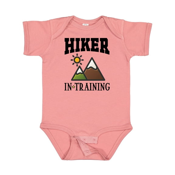 Inktastic Future Hiker in Training Boys or Girls Baby Bodysuit