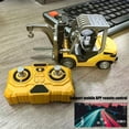 thumbnail image 4 of Construction Toys,Excavator Toy,1/64 Mini Alloy Forklift Remote Control Toy 2.4GHz Remote Controlled,Pallet Strong Power Speed Adjustment,Push Vehicle,Forklift Truck(D C), 4 of 9
