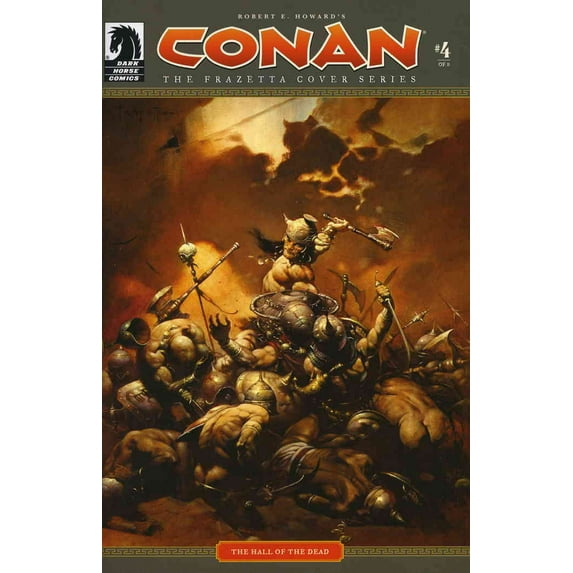 Conan The Frazetta Cover Series #4 VF ; Dark Horse Comic Book